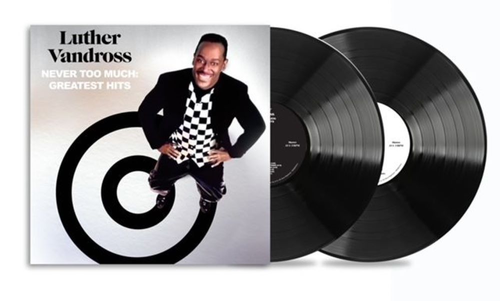 Luther Vandross Never Too Much: The Best Of Luther Vandross Vinyl LP Due Out 13/12/24