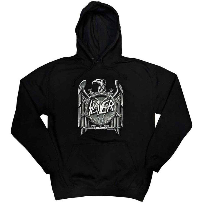 Slayer High Contrast Eagle Black Large Hoodie