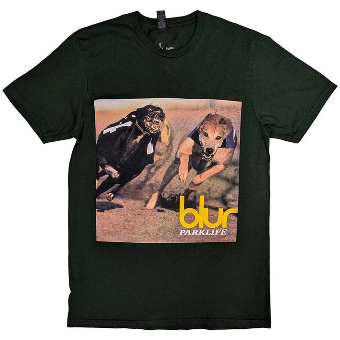 Blur Parklife Green X-Large Unisex T-Shirt