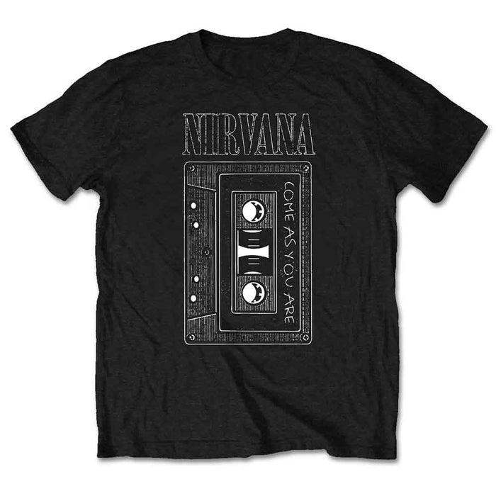 Nirvana As You Are Tape Black XX-Large T-Shirt