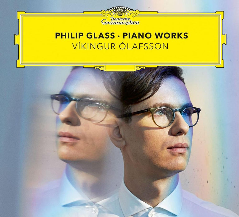 Vikingur Olafsson Philip Glass: Piano Works Vinyl LP Crystal Colour 2025