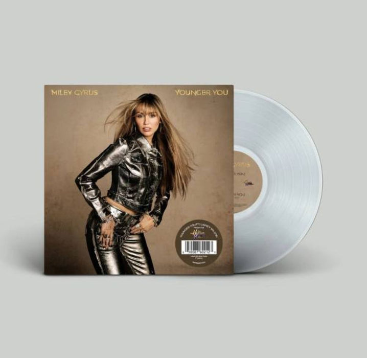 Miley Cyrus Younger You 7" Vinyl Single Translucent Clear Due Out 24/07/26