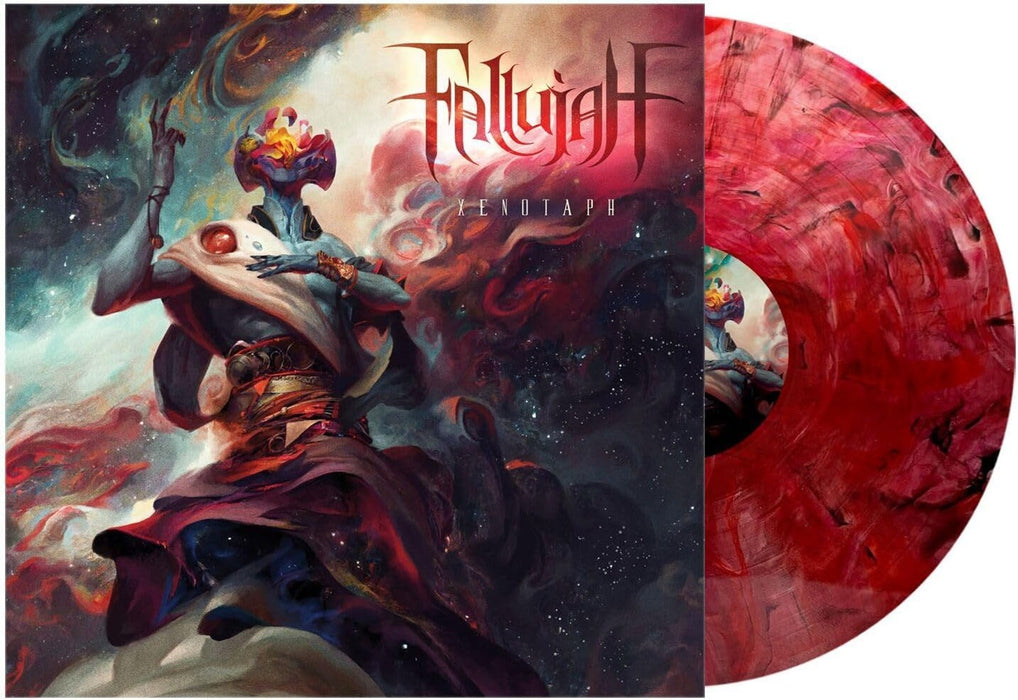 Fallujah Xenotaph Vinyl LP Red with Black Swirl Colour 2025