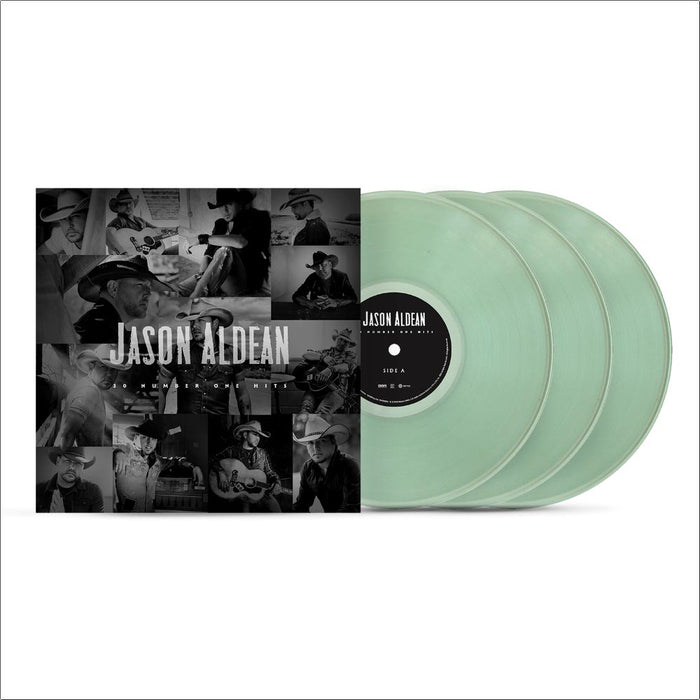 Jason Aldean 30 Number One Hits Vinyl LP Coke Bottle Clear Colour 2025