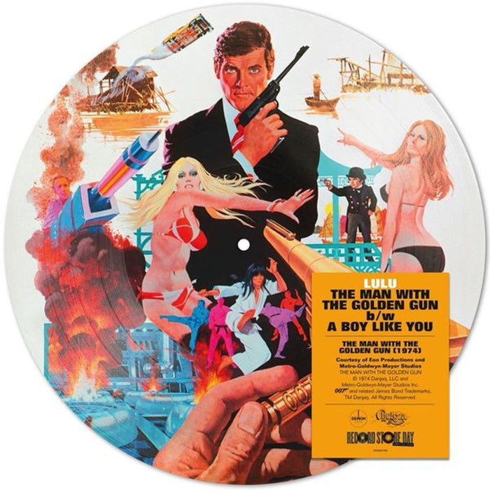 Lulu James Bond The Man With The Golden Gun 12" Vinyl Single Picture Disc RSD 2024