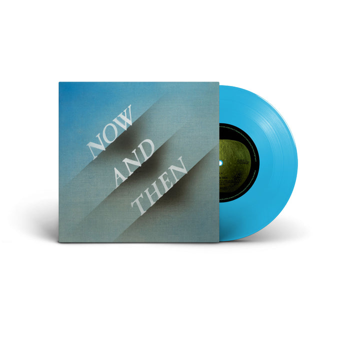 The Beatles Now and Then Ltd 7" Light Blue Vinyl 2023
