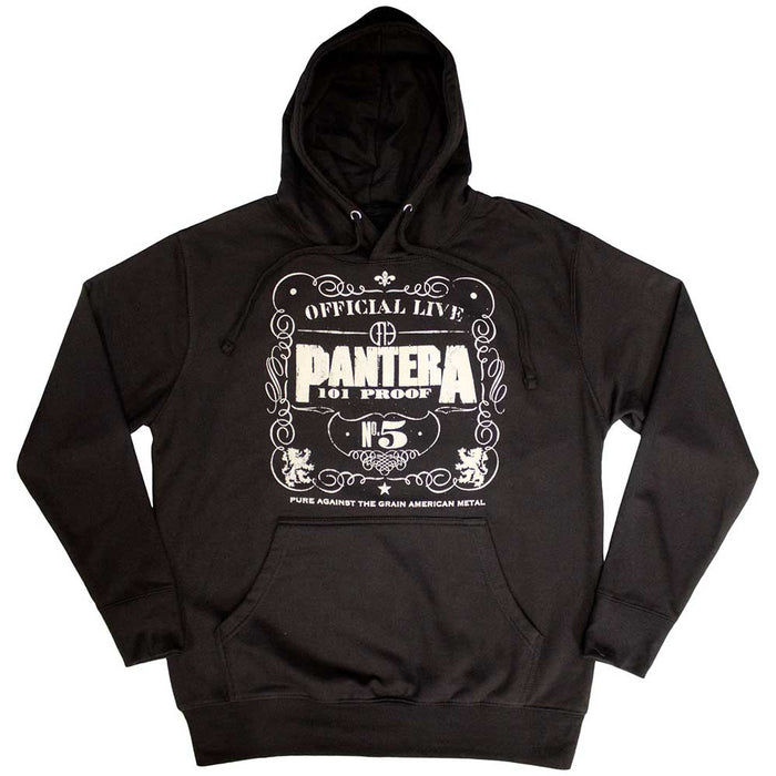 Pantera 101 Proof Black Large Hoodie