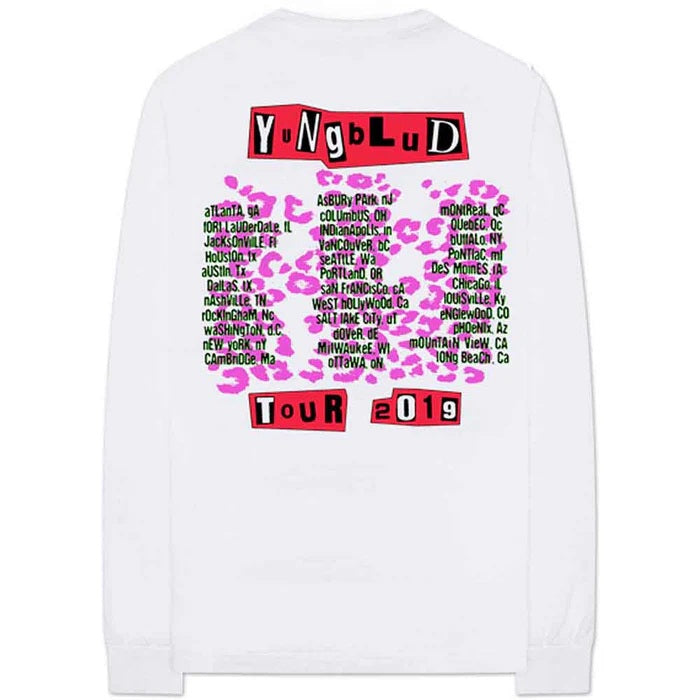 Yungblud Punker White X-Small Long Sleeve T-Shirt