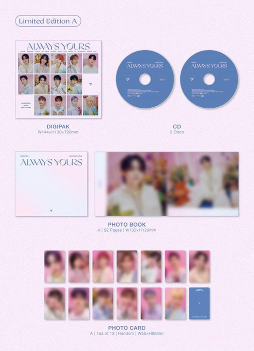 Seventeen Japan Best Album [Always Yours] Limited Edition A CD 2023