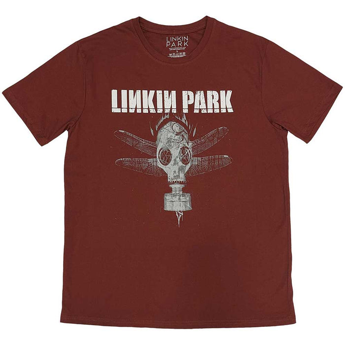 Linkin Park Gas Mask Red Medium Unisex T-Shirt