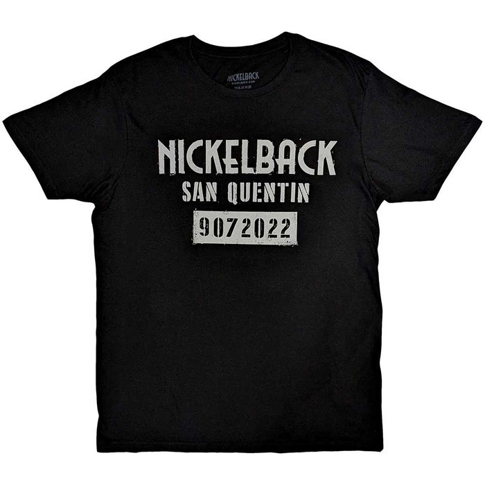 Nickelback San Quentin Black Large Unisex T-Shirt