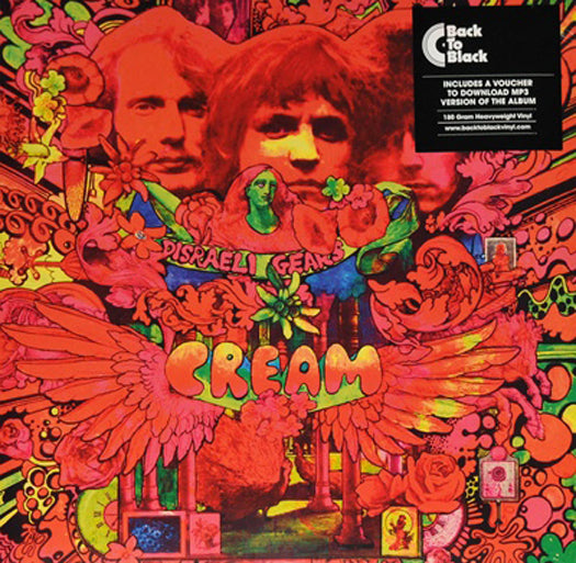 Cream DISRAELI GEARS LP Vinyl NEW 2015 Reissue