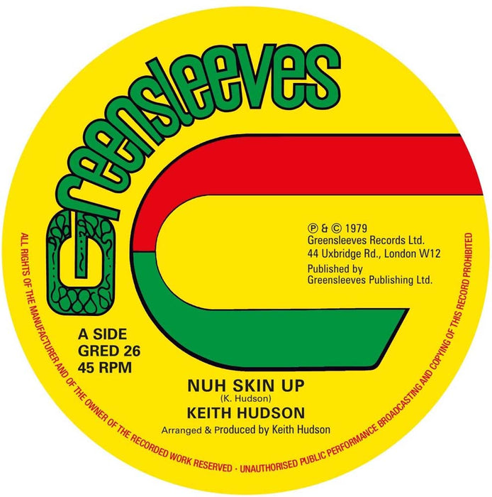 Keith Hudson - Nuh Skin Up 12" Maxi Single 2020