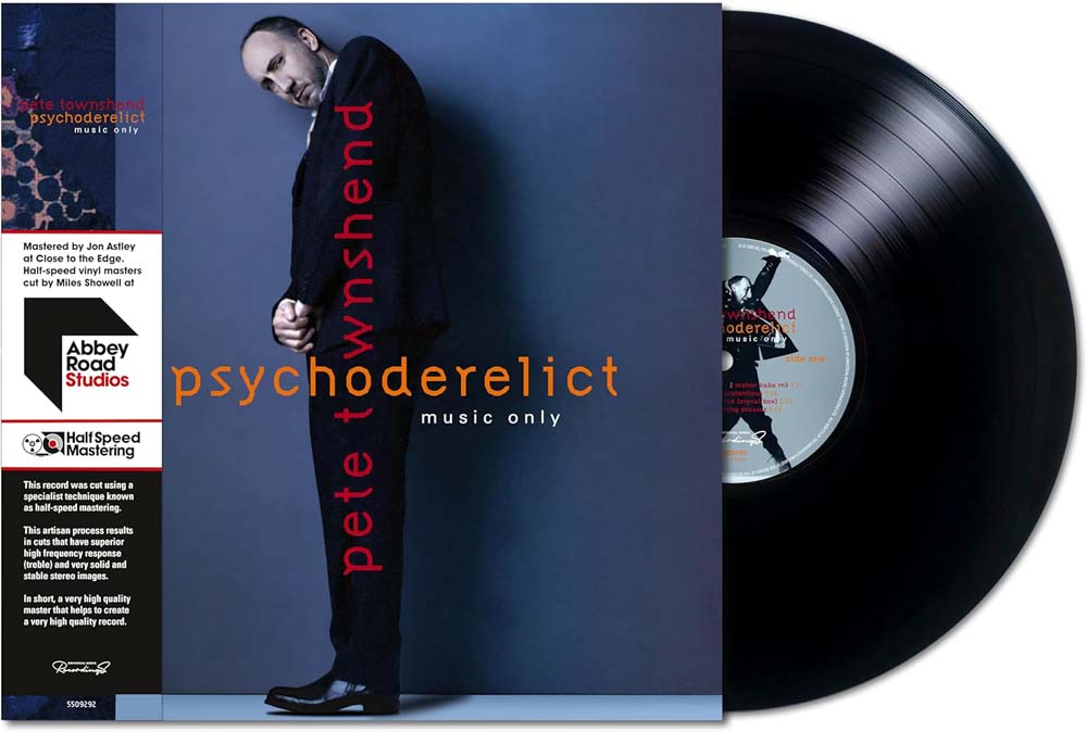 Pete Townshend Psychoderelict Vinyl LP 2024