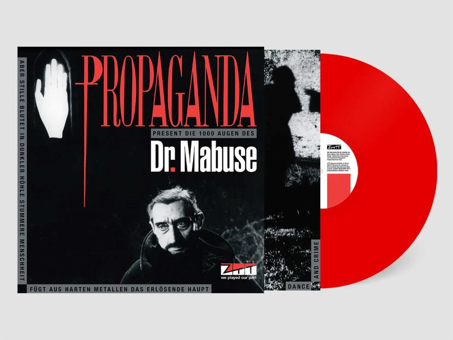 Propaganda Die 1000 Augen Des Dr. Mabuse Volume 1 / The 1000 Eyes Of Dr. Mabuse Volume 1. Vinyl LP Red Colour RSD 2024