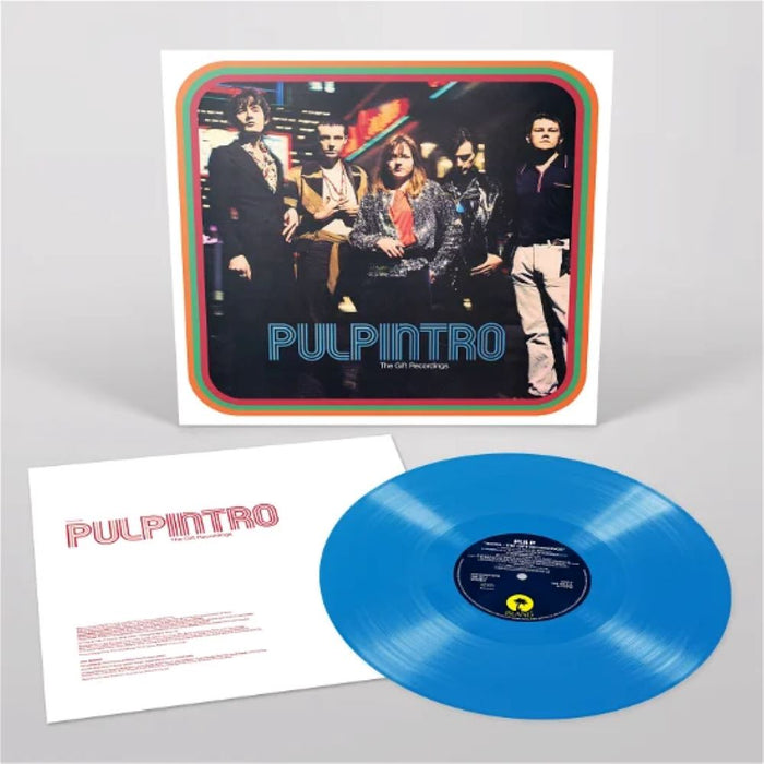 Pulp Intro The Gift Recordings Vinyl LP Blue Colour RSD 2024