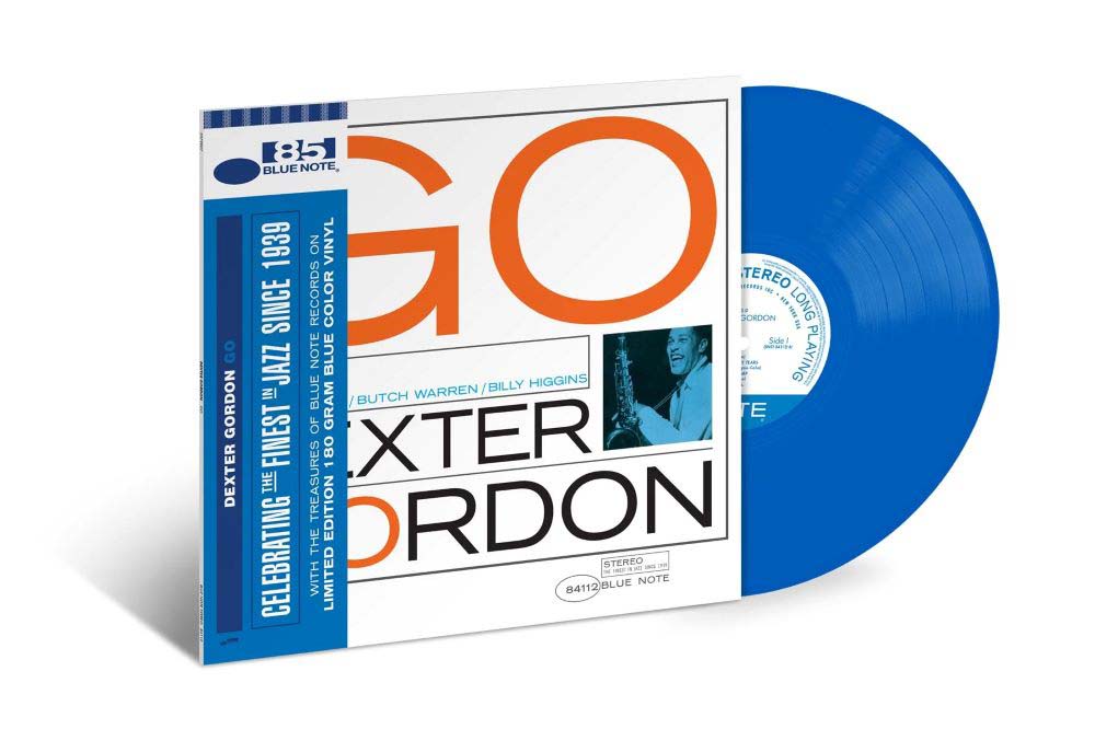 Dexter Gordon Go! Vinyl LP Blue Colour 2024