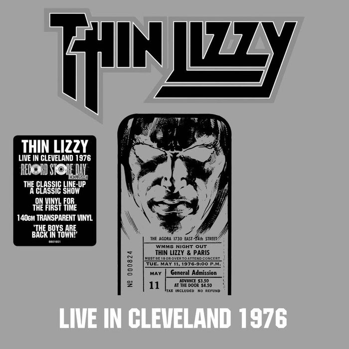 Thin Lizzy Live In Cleveland 1976 Vinyl LP RSD 2026
