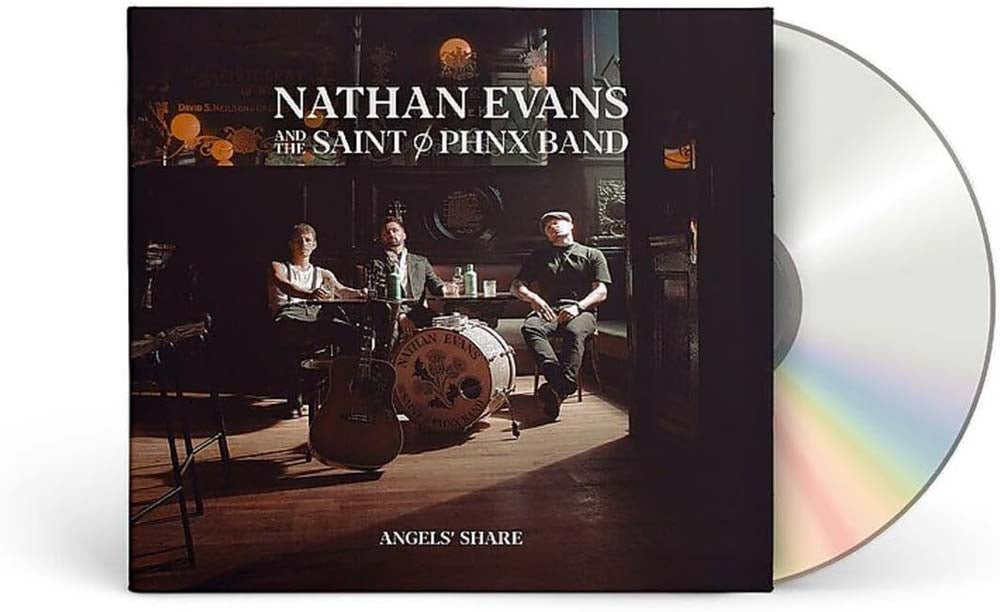 Nathan Evans And The Saint PHNX Band Angels' Share CD 2026