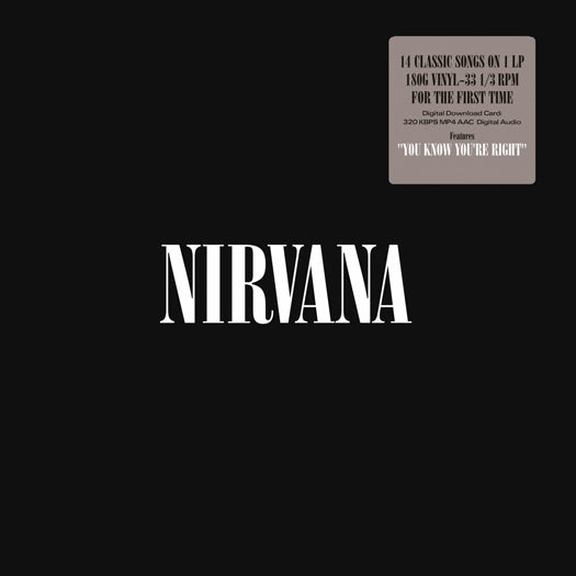 Nirvana Best of Vinyl LP 2015