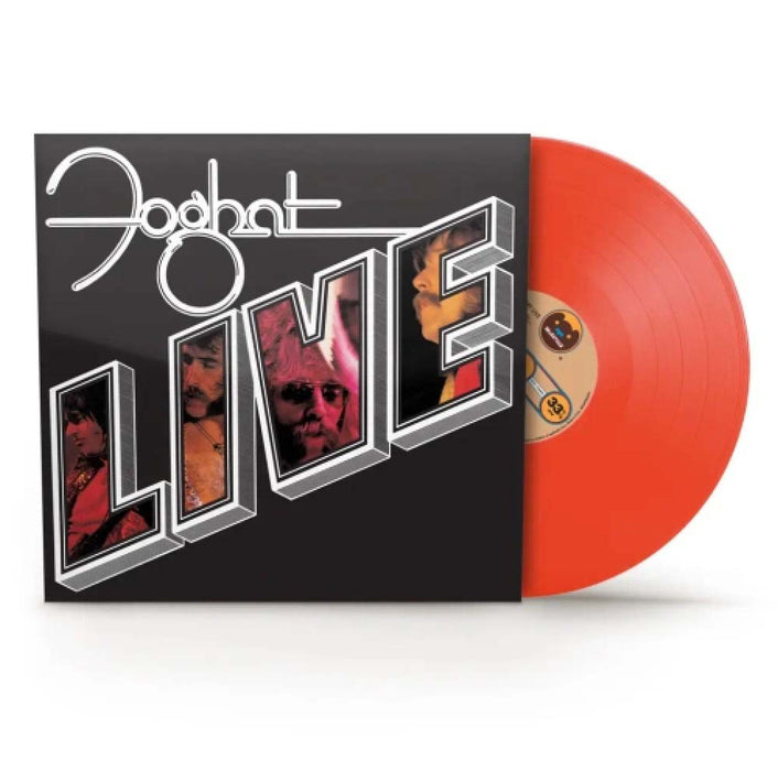 Foghat Live Vinyl LP Transparent Orange Colour Rocktober 2024