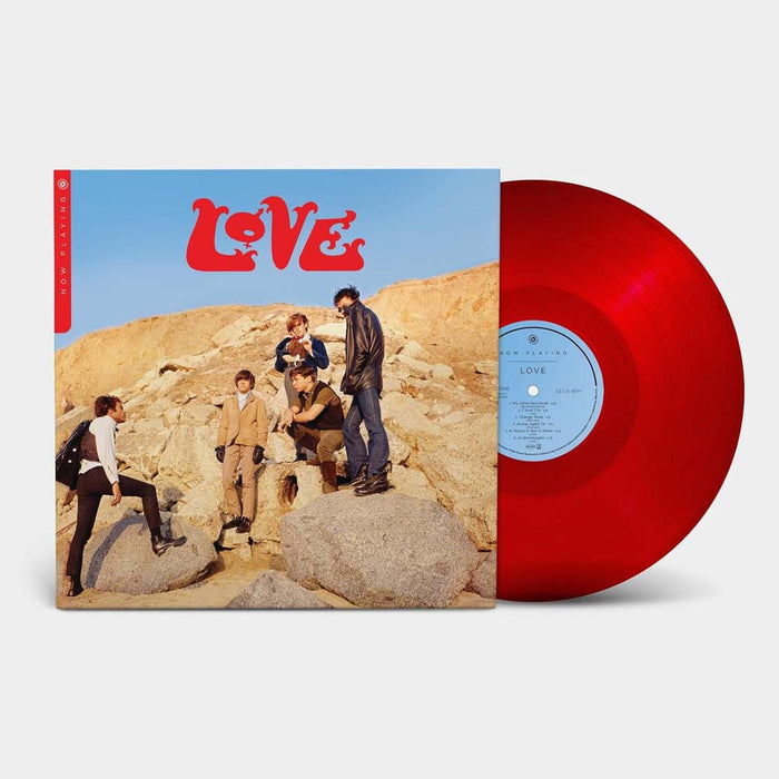 Love Now Playing Vinyl LP Red Translucent Colour 2024