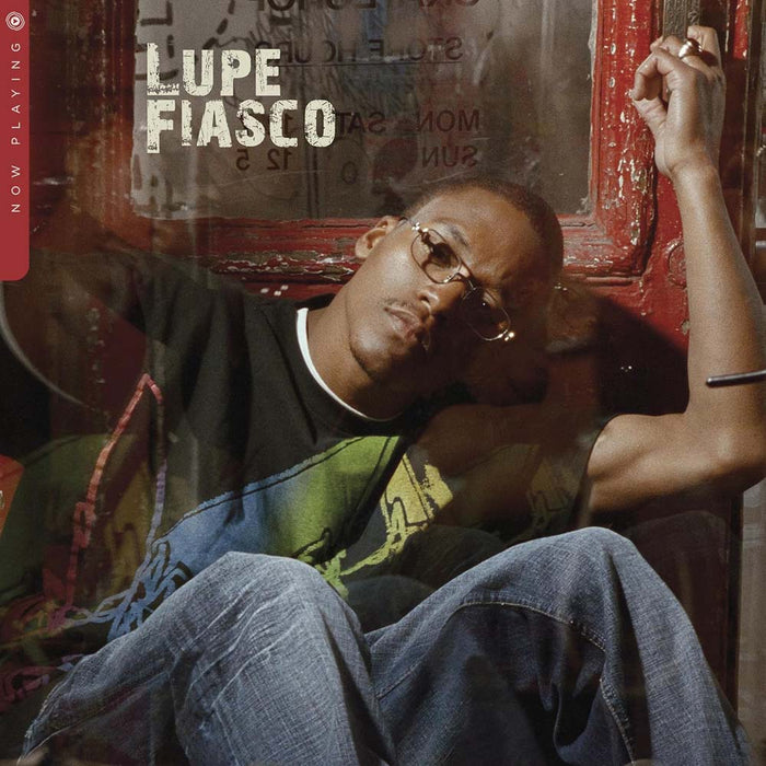 Lupe Fiasco Now Playing Vinyl LP Transparent Red Colour 2024