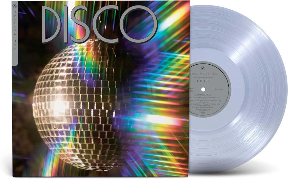 Now Playing Disco Vinyl LP Clear Colour 2024