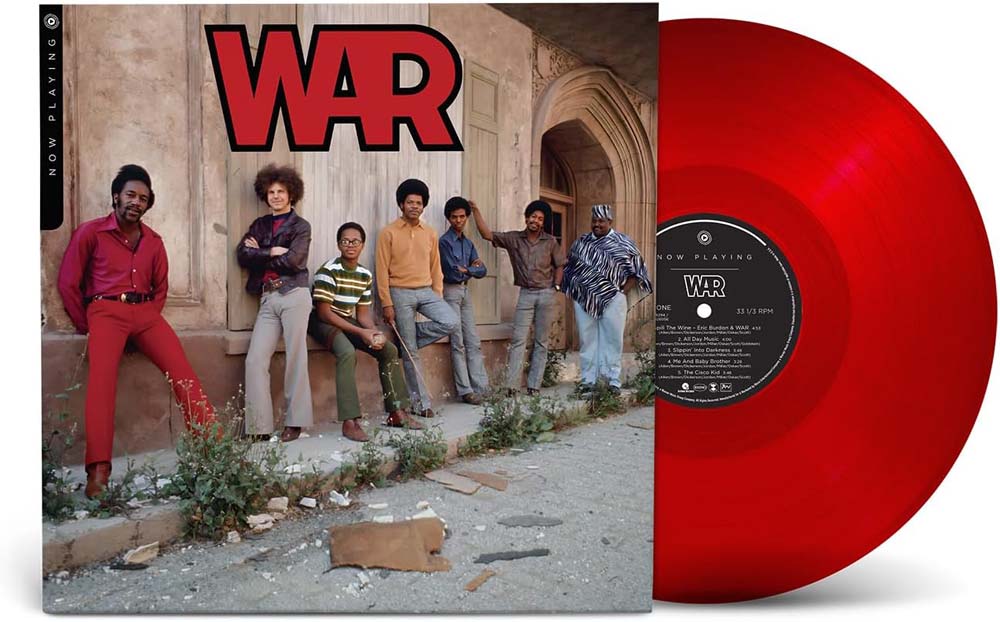 War Now Playing  Vinyl LP Red Colour 2024