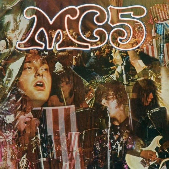 MC5 Kick Out The Jams Vinyl LP Clear/Red/Black Splatter Colour Rocktober 2023