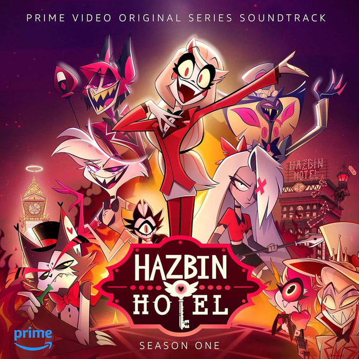 Hazbin Hotel Soundtrack Vinyl LP Fire Red Colour 2024