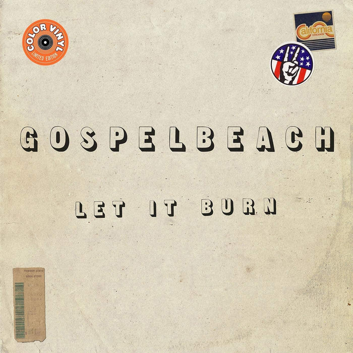 Gospelbeach Let It Burn Vinyl LP Green Colour 2021