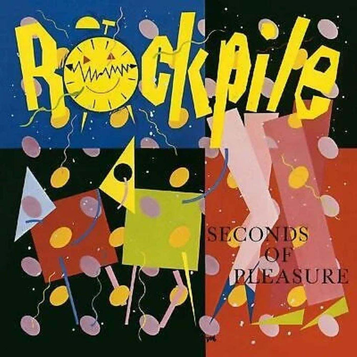 Rockpile Seconds Of Pleasure Vinyl LP Yellow Colour 2024
