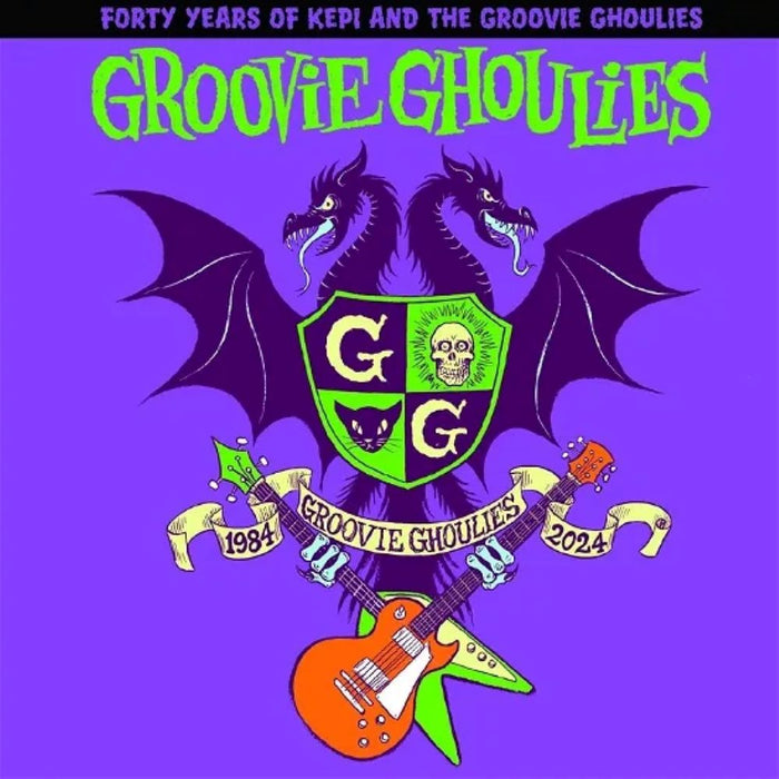 The Groovie Ghoulies 40 Years Of Kepi & The Groovie Ghoulies Vinyl LP Opaque Orange & Purple Colour RSD 2024