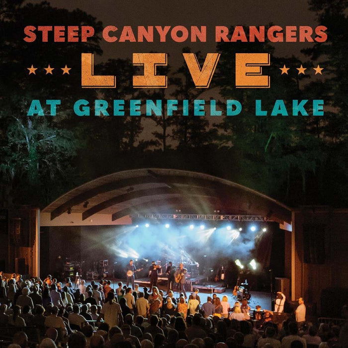 Steep Canyon Rangers Live At Greenfield Lake Vinyl LP Deep Purple & Yellow Colour 2024