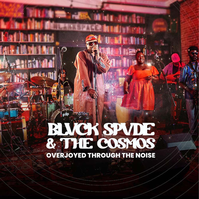 Blvck Spvde & The Cosmos Overjoyed Through The Noise Vinyl LP Space Swirl Red & Blue Colour 2024