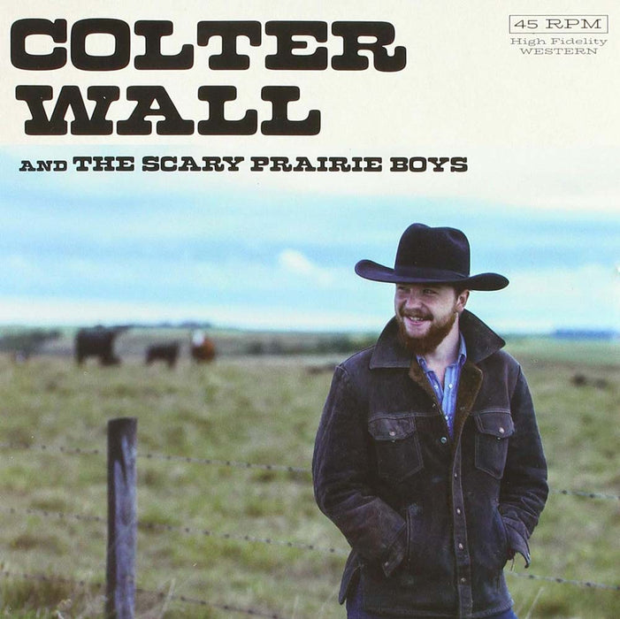 Colter Wall - The Scary Prairie Boys Vinyl 7" Vinyl Single Blue 2019