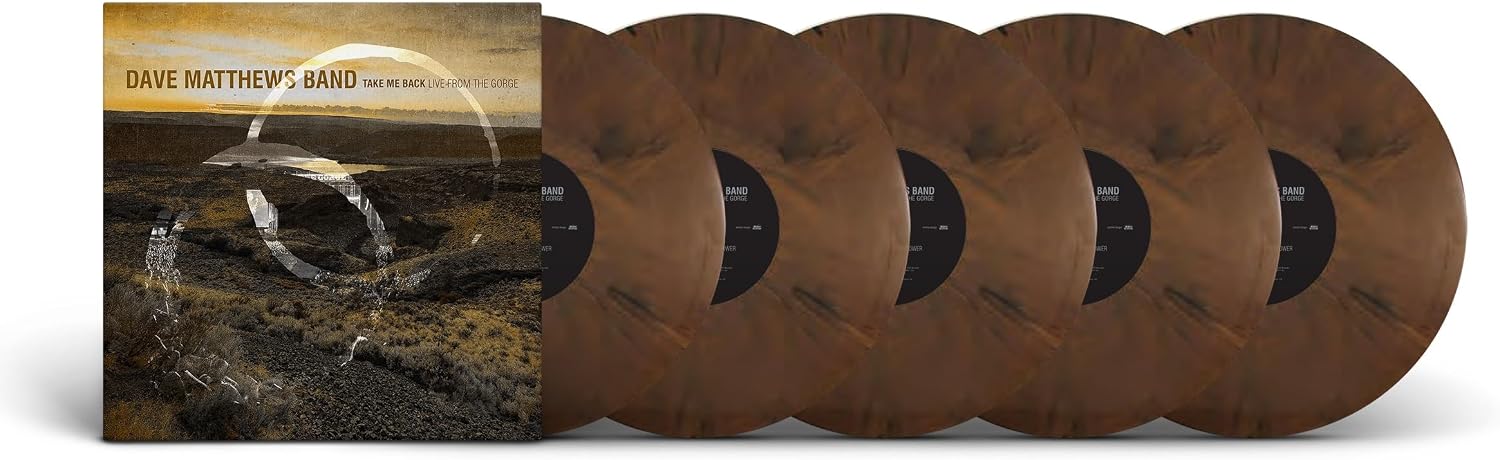 Dave Matthews Band Take Me Back: Live From The Gorge Vinyl Boxset Due Out 25/09/26