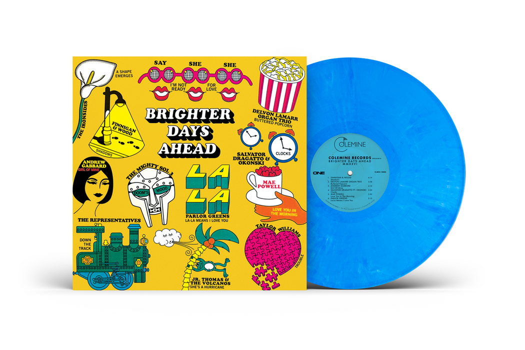 Various Artists Brighter Days Ahead (Volume 2) Vinyl LP Colemine Blue Colour Due Out 27/11/26