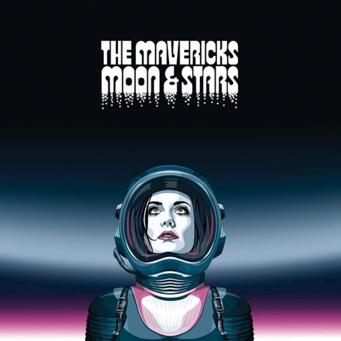 The Mavericks Moon & Stars Vinyl LP Indies Galaxy Blue Colour 2024