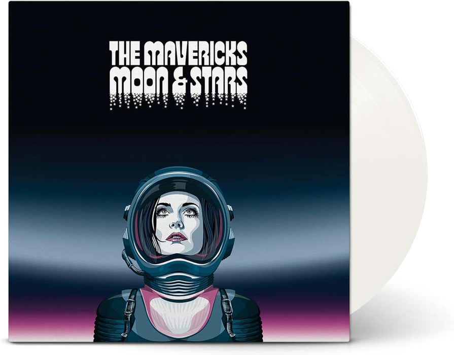 The Mavericks Moon & Stars Vinyl LP Lunar White Colour Due Out 17/05/24