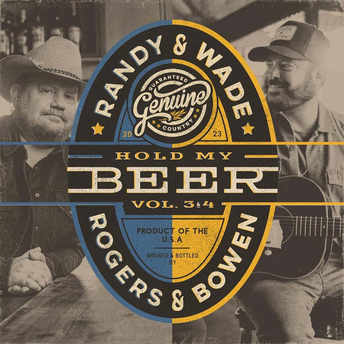 Randy Rogers & Wade Bowen Hold My Beer, Vol. 3 & 4 Vinyl LP 2024