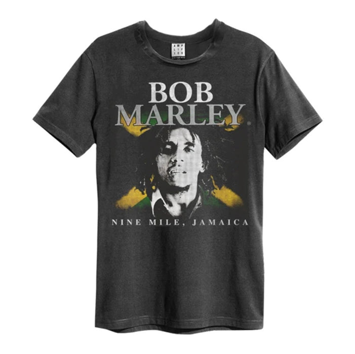 Bob Marley Nine Miles Charcoal Grey XX-Large T-Shirt