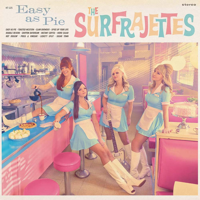 The Surfrajettes Easy As Pie Vinyl LP Key Lime Colour 2024