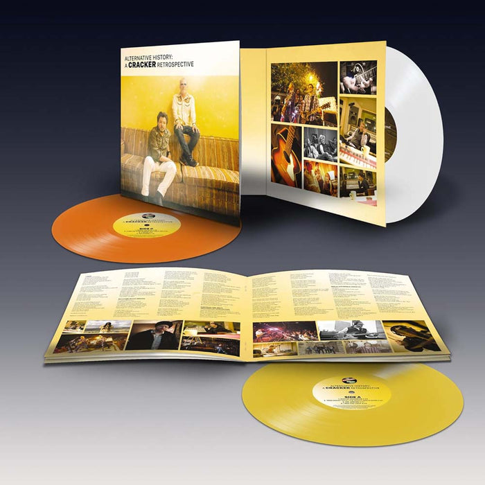 Cracker Alternative History: A Cracker Retrospective Vinyl LP Boxset Yellow, White & Orange Colour Due 22/11/24