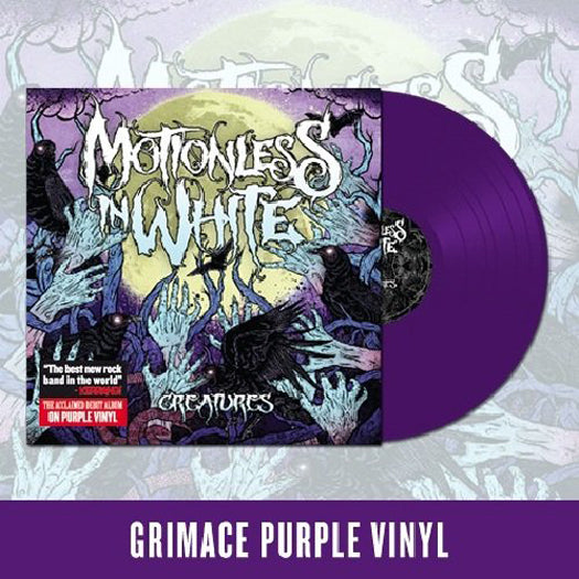 Motionless In White Creatures Vinyl LP Purple Colour 2012