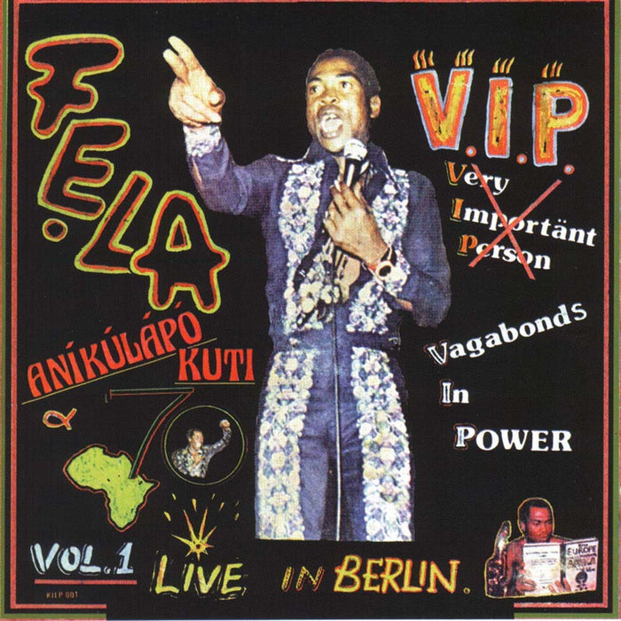 Fela Kuti V.I.P. Vinyl LP 2019