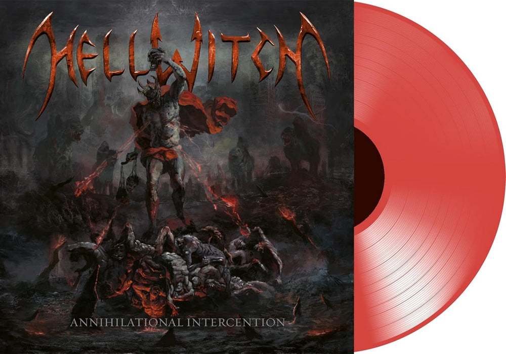 Hellwitch Annihilational Intercention Vinyl LP Red Colour 2023