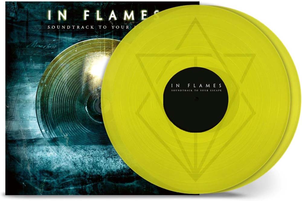 In Flames Soundtrack To Your Escape Vinyl LP Transparent Yellow Colour 2024