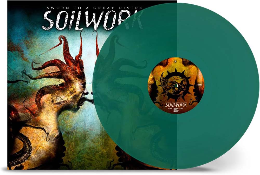 Soilwork Sworn To A Great Divide Vinyl LP Transparent Green Colour Due Out 10/05/24
